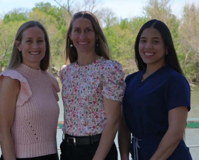 The Chicoine Chiropractic team together