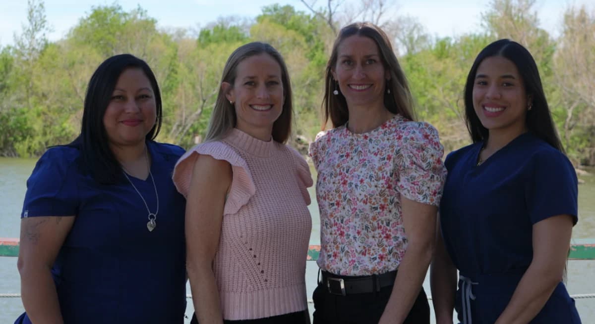 The Chicoine Chiropractic team together